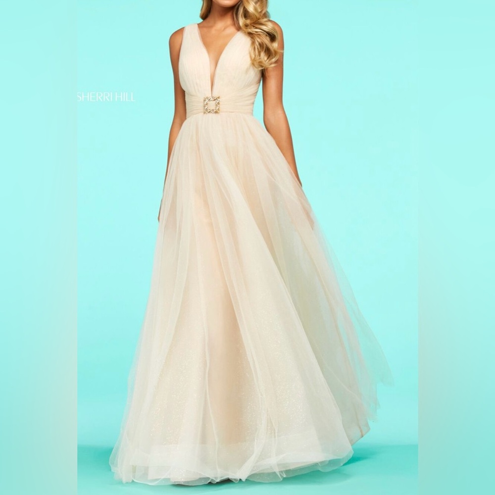 Tulle A-Line Ball Gown